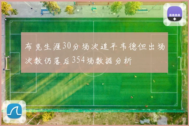 布克生涯30分场次追平韦德但出场次数仍落后354场数据分析